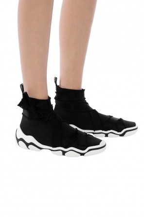 ‘glam run’ sneakers with sock, zdjęcie 2 ‘glam run’ sneakers with sock od Red Valentino